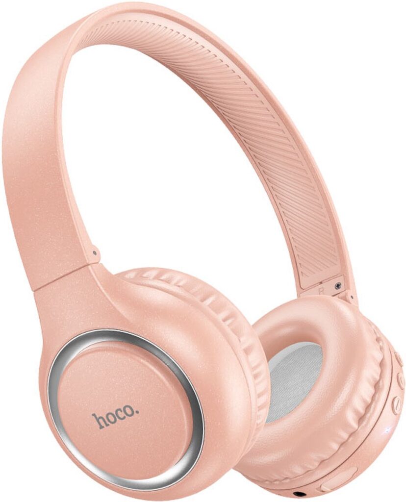 Hoco W41 draadloze on-ear koptelefoon - Roze