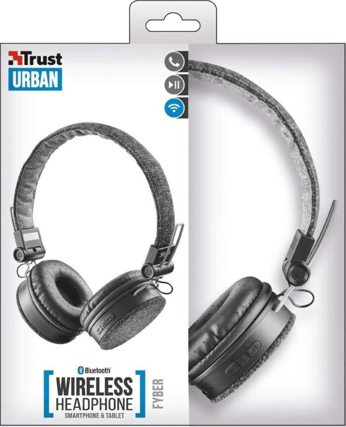 Trust Urban Revolt Fyber Headphone - Dark Denim