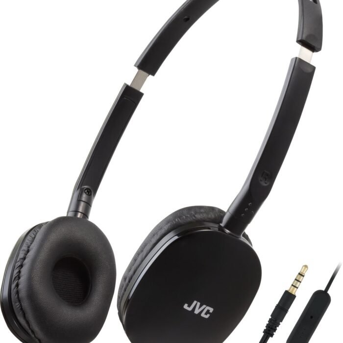JVC HA-S160M - Vederlichte opvouwbare on-ear hoofdtelefoon - Zwart