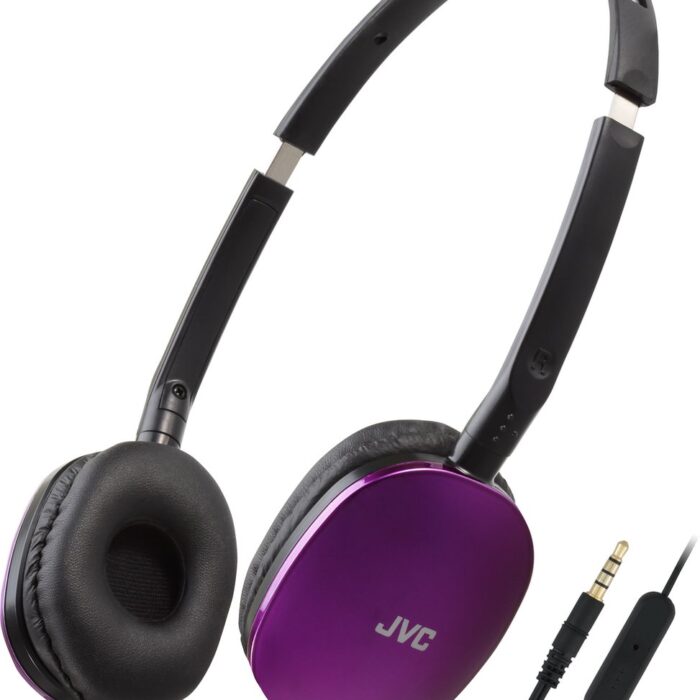 JVC HA-S160M - Vederlichte opvouwbare on-ear hoofdtelefoon - Paars