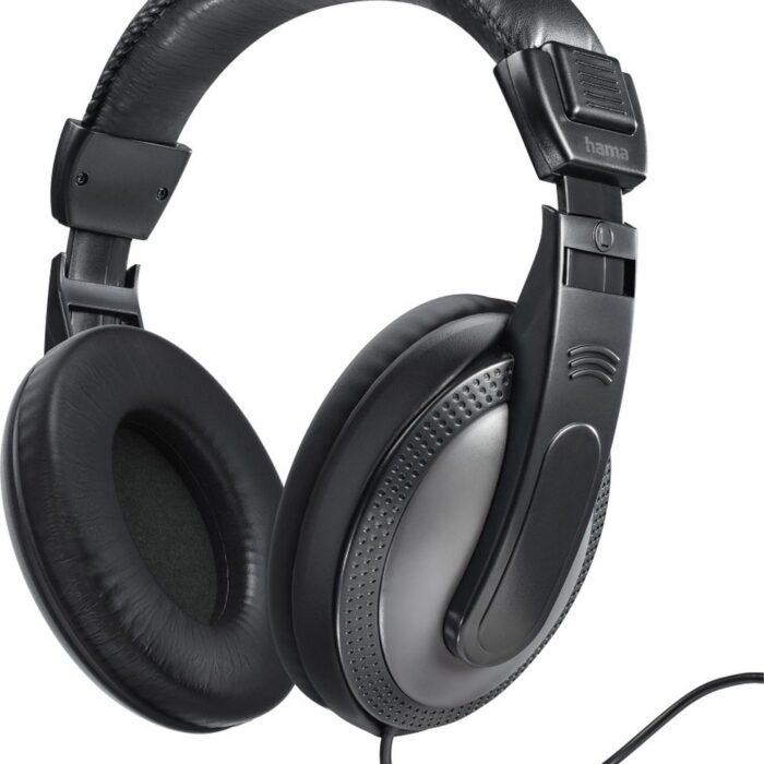 Hama Tv-koptelefoon "ShellTV", over-ear, eenzijdig, lange kabel (6m), zwart