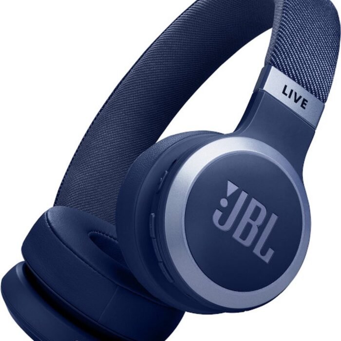 JBL Live 670NC - Draadloze on-ear koptelefoon met noise cancelling - Blauw