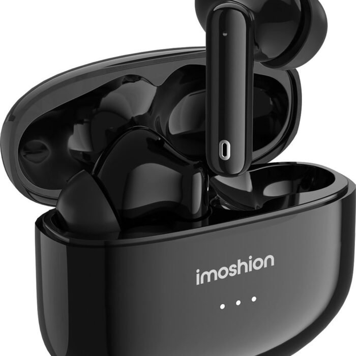 iMoshion Aura Pro Earbuds - Draadloze Oordopjes met Active Noise Cancelling (ANC) - Wireless Bluetooth Earphones - Oortjes - Zwart