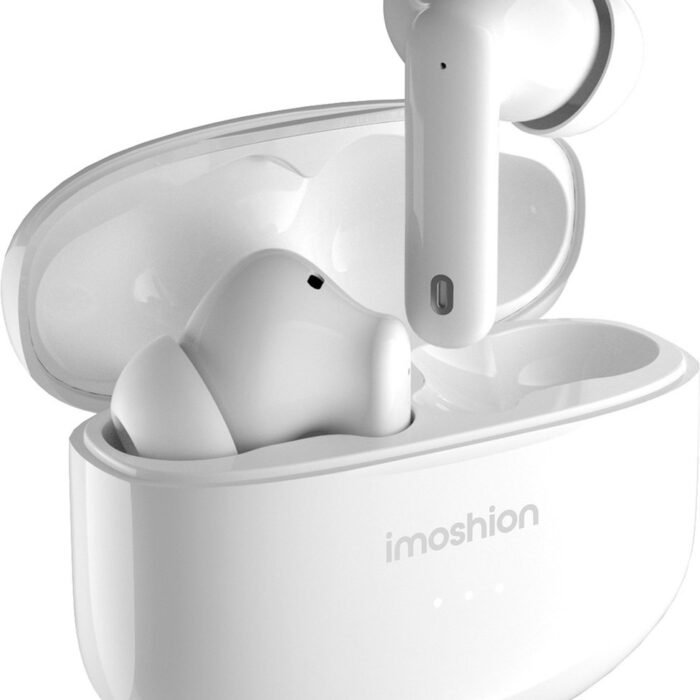 iMoshion Aura Pro Earbuds - Draadloze Oordopjes met Active Noise Cancelling (ANC) - Wireless Bluetooth Earphones - Oortjes - Wit