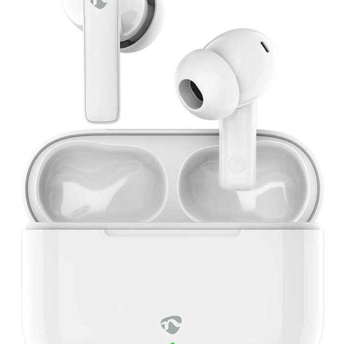 Nedis Volledig Draadloze Oordopjes - ENC (Environmental Noise Cancelling) - Bluetooth - Maximale batterijduur: 24 uur - Aanraakbediening - Charging case - Draadloze oplaadcase - Ingebouwde microfoon