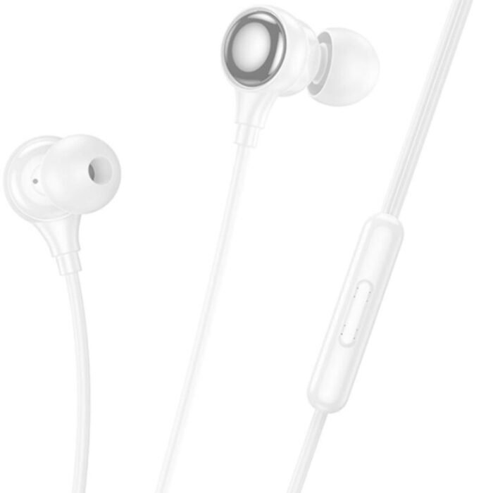 HOCO M116 Bedrade Oordopjes met Microfoon USB-C Wit