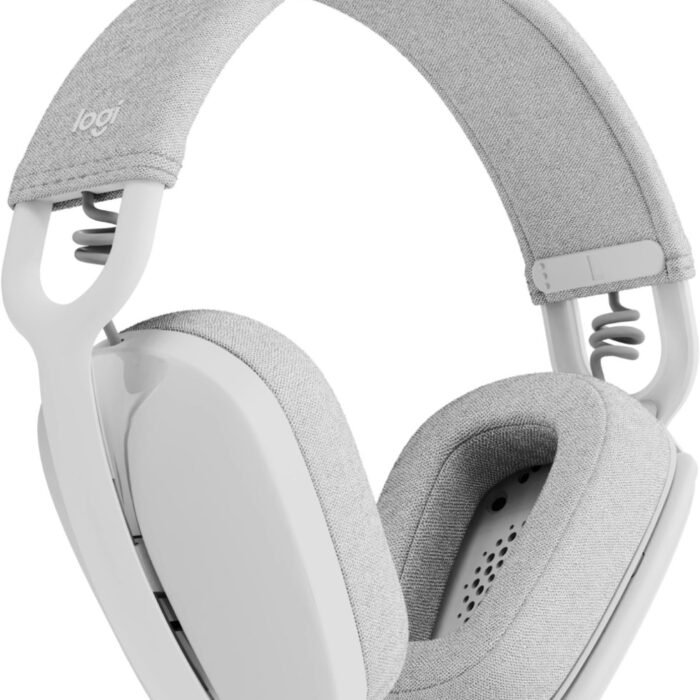 Logitech Zone Vibe Headset Draadloos Hoofdband Oproepen/muziek Bluetooth Wit