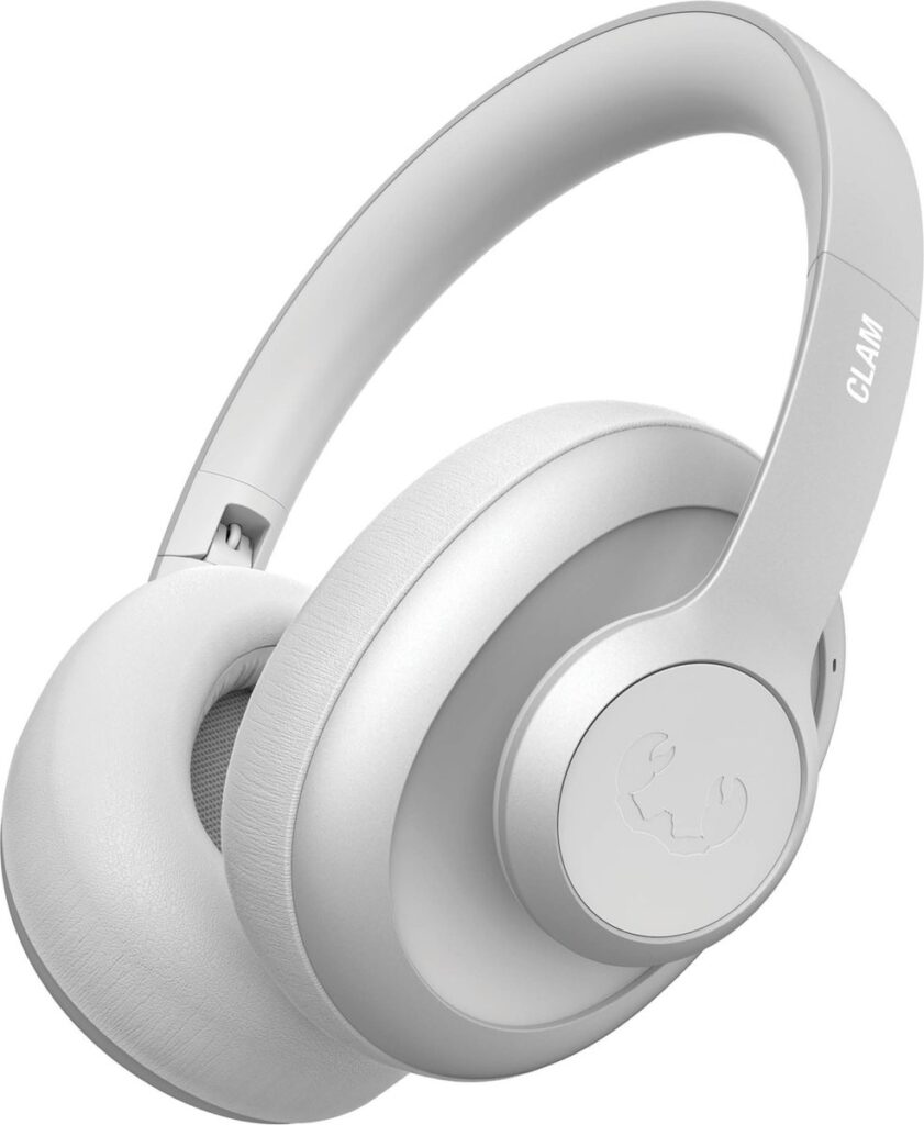 Fresh 'n Rebel Clam Ace - noise cancelling hoofdtelefoon - 60 uur batterij - volume draaiknop - Ice Grey
