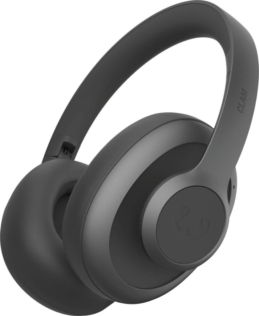 Fresh 'n Rebel Clam Ace - noise cancelling hoofdtelefoon - 60 uur batterij - volume draaiknop - Storm Grey