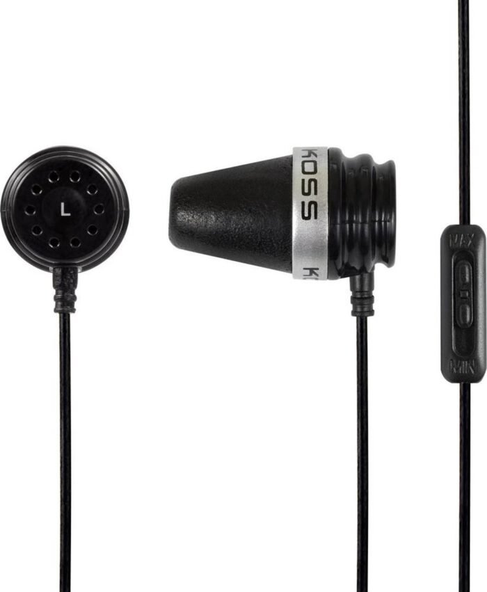 Koss IN THE EAR EARBUDS Hoofdtelefoons In-ear Zwart