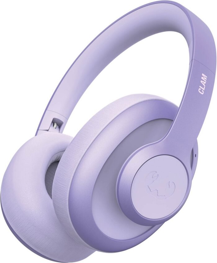 Fresh 'n Rebel Clam Ace - noise cancelling hoofdtelefoon - 60 uur batterij - volume draaiknop - Dreamy Lilac