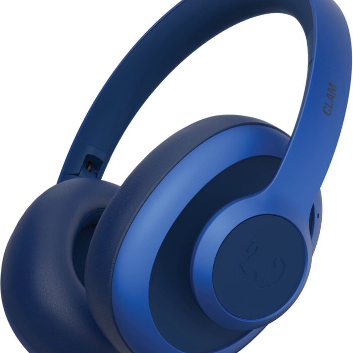 Fresh 'n Rebel Clam Ace - noise cancelling hoofdtelefoon - 60 uur batterij - volume draaiknop - True Blue