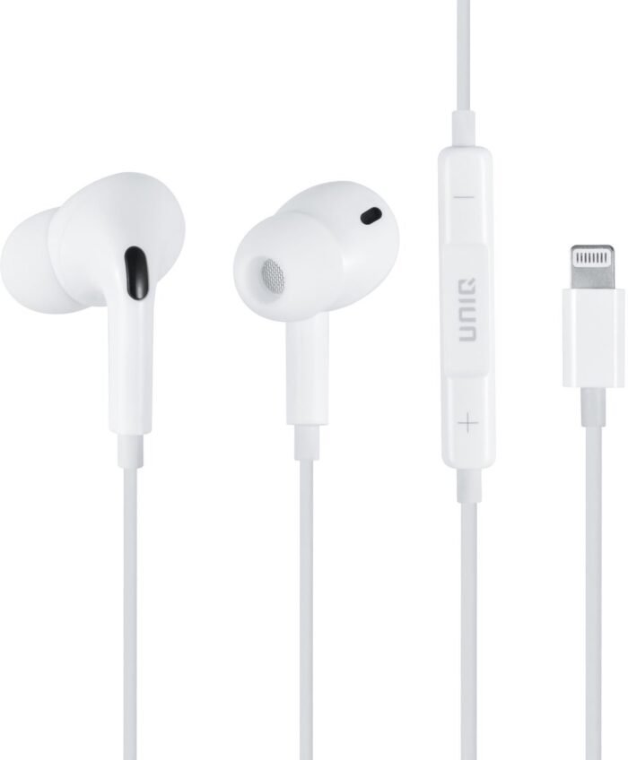 UNIQ Accessory Stereo Oordopjes met Lightning output - Wit