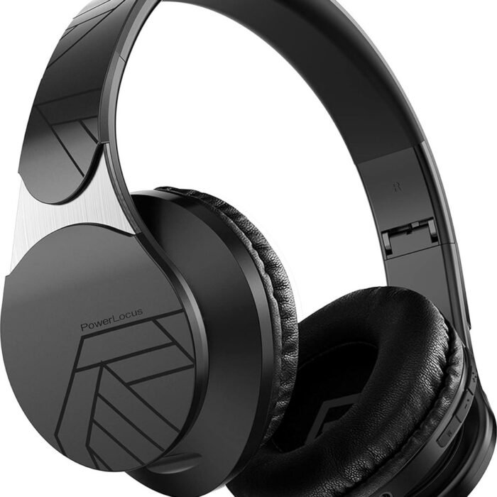 StayPowered Draadloze Koptelefoon - Geniet van Draadloos Hifi Stereo Geluid - 50mm Drivers - Zachte Oorkussens - Lange Batterijduur - Ingebouwde Microfoon - Opvouwbaar Design - Zwart - Levering Sneller dan Aangegeven!