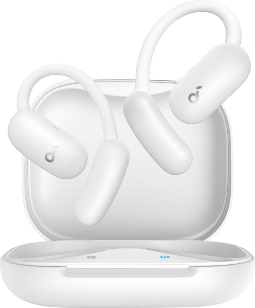 Soundcore AeroFit 2 Hoofdtelefoons Draadloos Open-ear Gesprekken/Muziek/Sport/Elke dag Bluetooth Wit