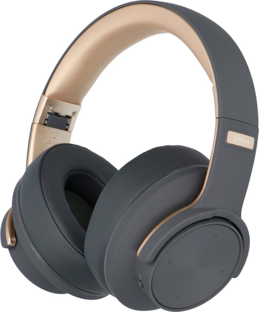 doobs draadloze bluetooth koptelefoon B8 phantom gray - 6D surround geluid