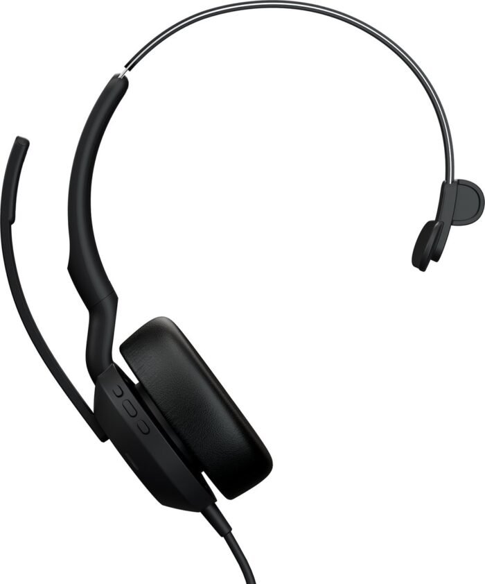 Jabra Evolve2 50 Headset Bedraad Hoofdband Kantoor/callcenter USB Type-C Zwart
