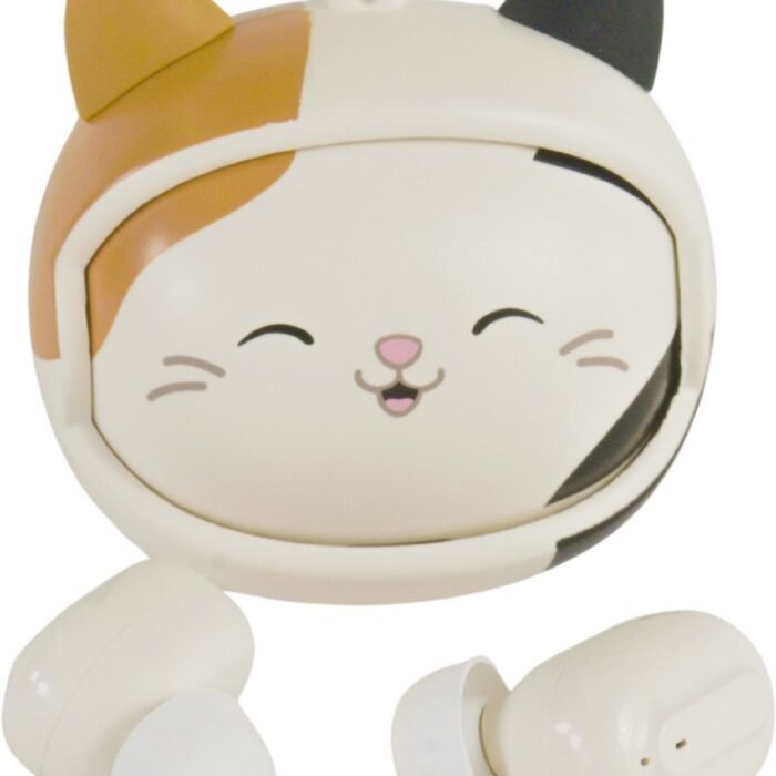 Squishmallows - Cam - emoji face flip - oordopjes TWS - met oplaadcase