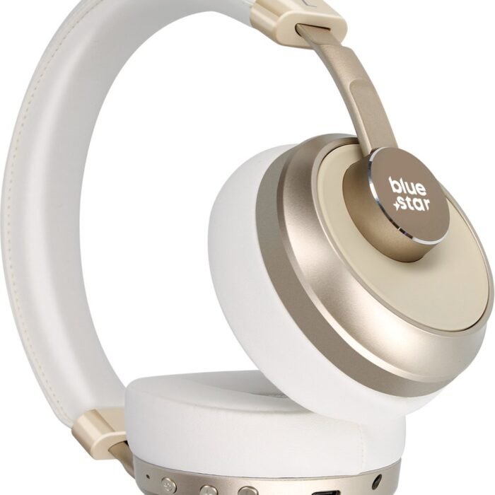 Blue Star, Audiokabel voor Bluetooth Microfoon Batterijduur 40 uur, Wit