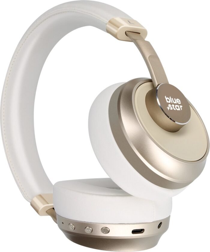 Blue Star, Audiokabel voor Bluetooth Microfoon Batterijduur 40 uur, Wit