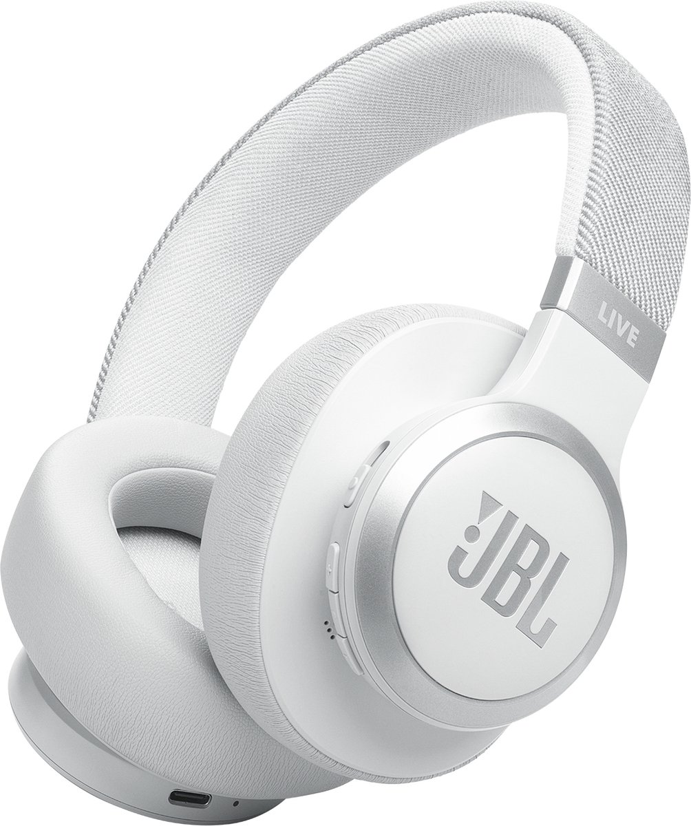 JBL - Live 770NC Draadloze koptelefoon - Wit