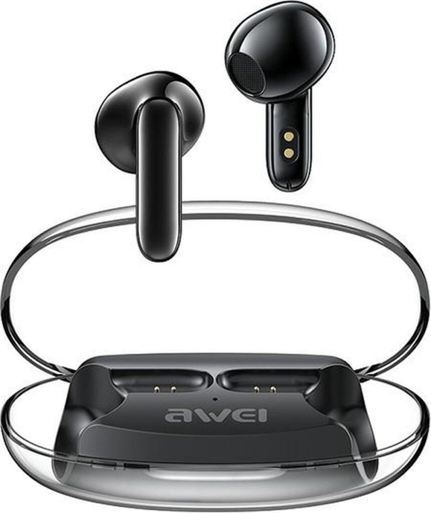 Awei - T85 ENC TWS Hoofdtelefoon - Zwart