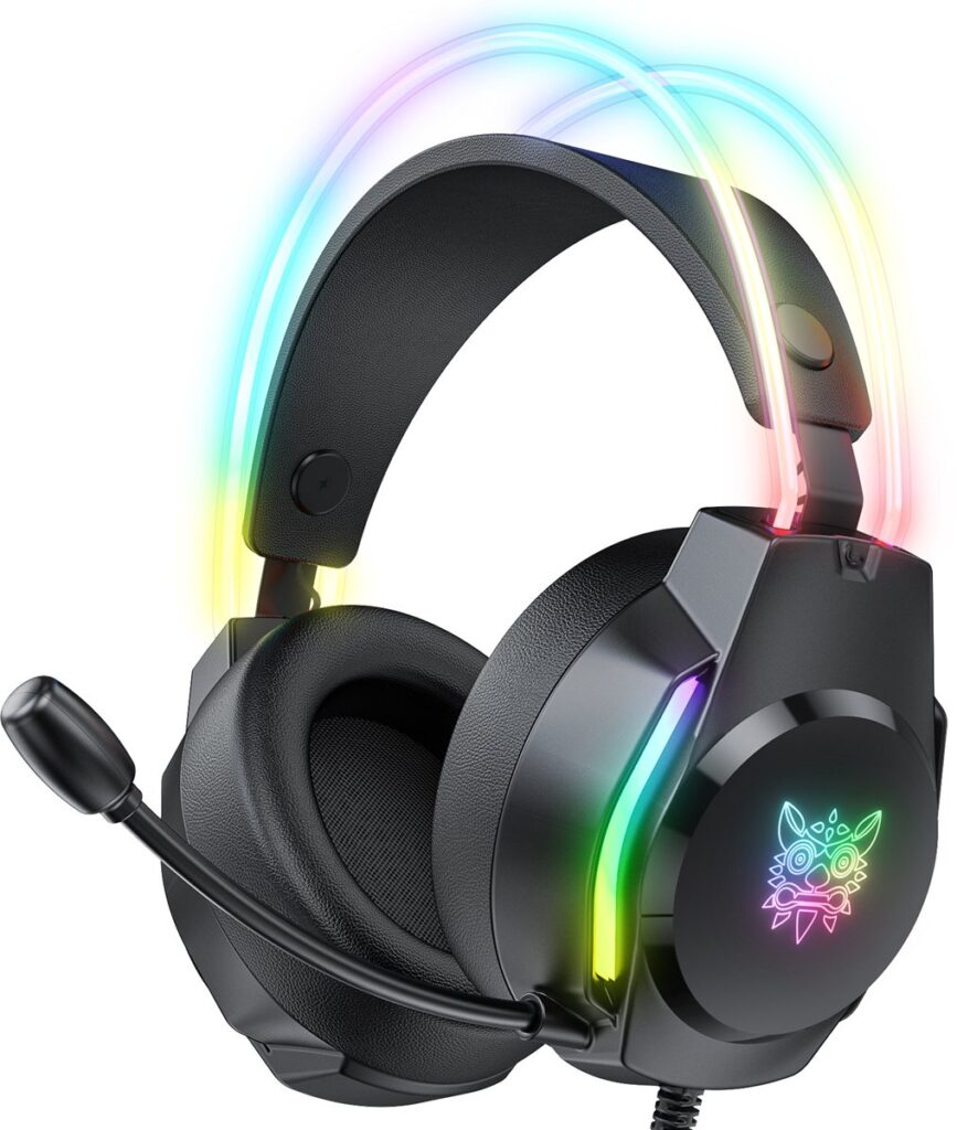 KINSI - Gaming Headset met 3D Surround - Zwart