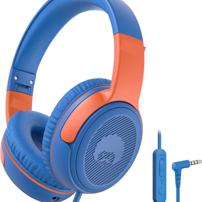 Velox - Koptelefoon Kinderen - Blauw/Oranje