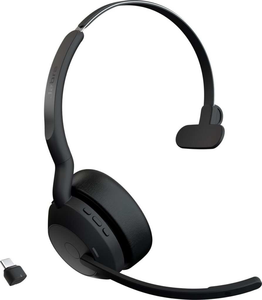 Jabra - EVOLVE2 55 Hoofdtelefoon - Zwart