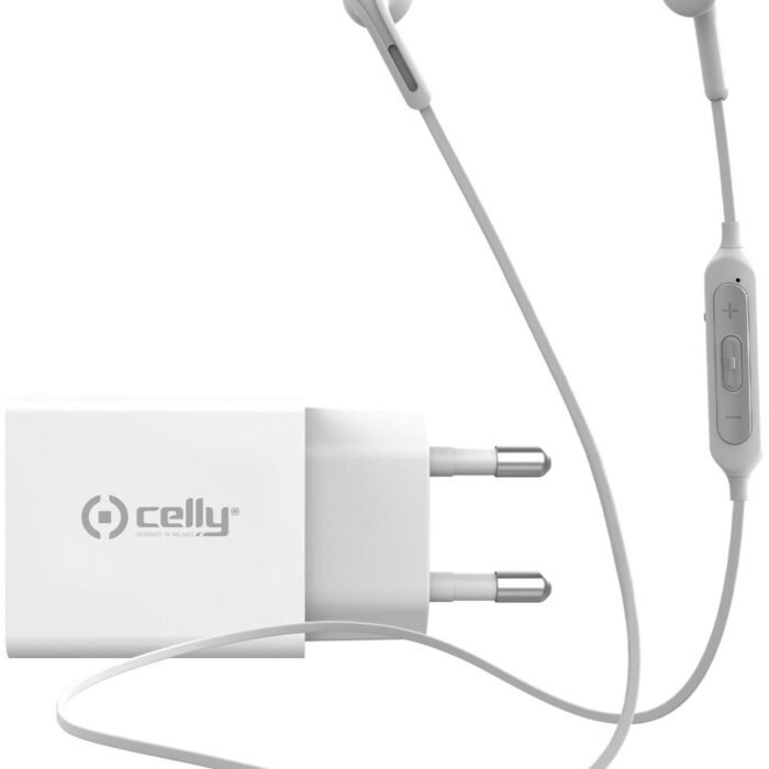Celly - NEWGENKITWH Oplader - Wit