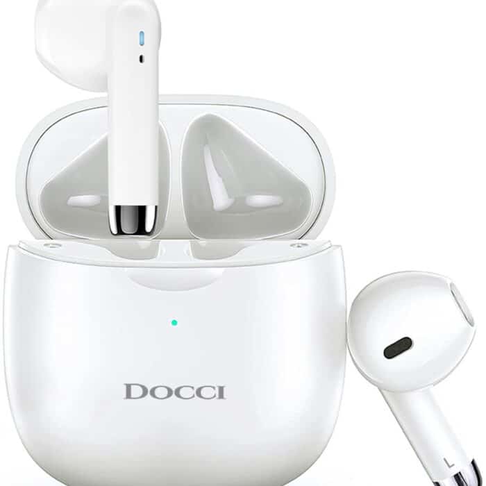 Docci - Draadloze Oordopjes - Wit