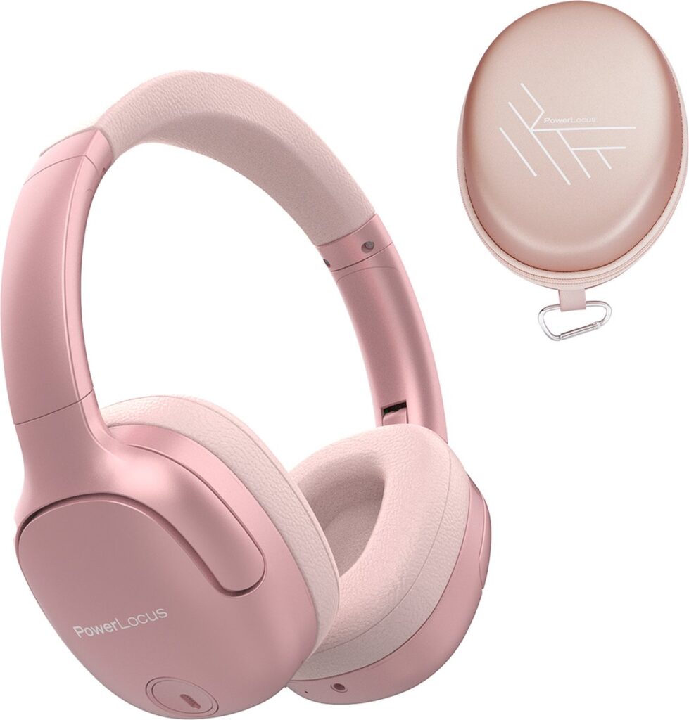PowerLocus - P7 Draadloze Koptelefoon - Rose Gold