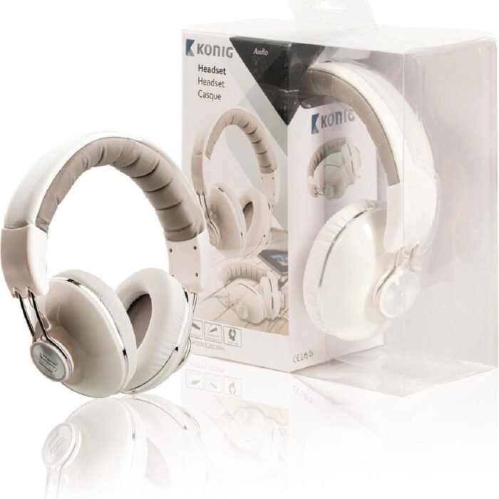 Konig - Over-ear headset - Wit