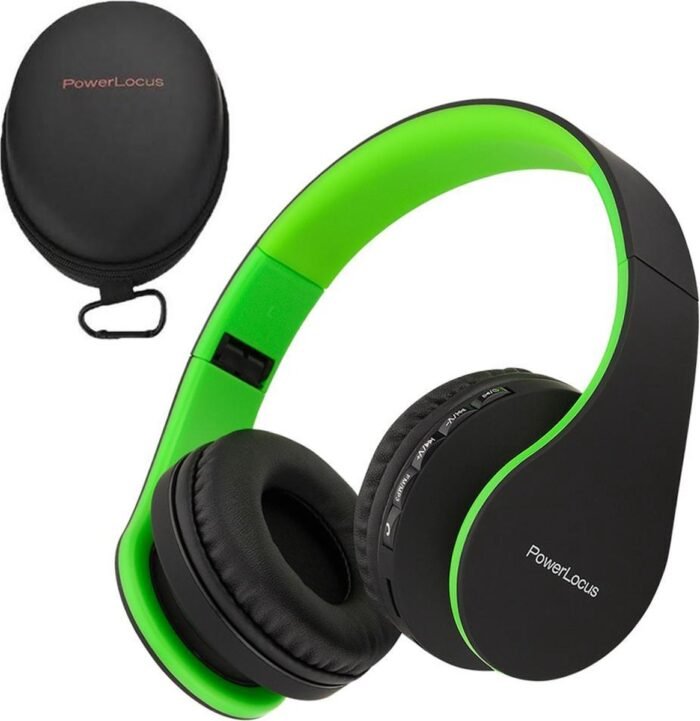 PowerLocus - P1 Bluetooth Koptelefoon - Groen
