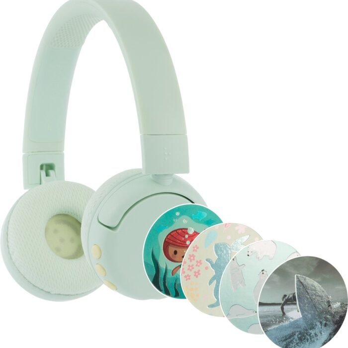 Buddyphones - POP Fun Hooftelefoon - Groen