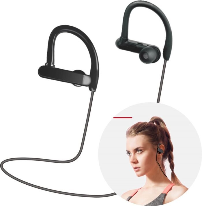 Phreeze - Draadloze Sport Oordopjes - Zwart