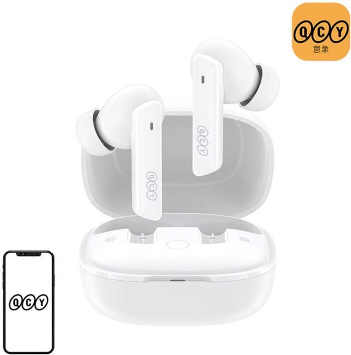 QCY - HT05 TWS Hoofdtelefoon - Transparent