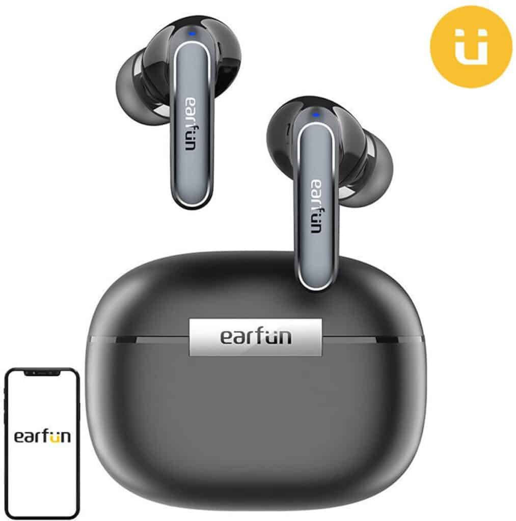 EarFun - Air 2 - Draadloze oordopjes - Zwart