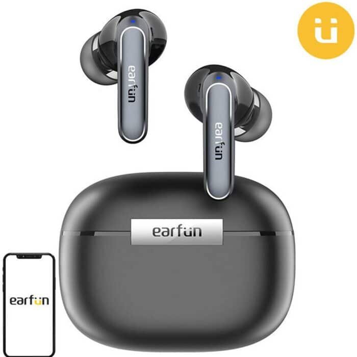 EarFun - Air 2 - Draadloze oordopjes - Zwart