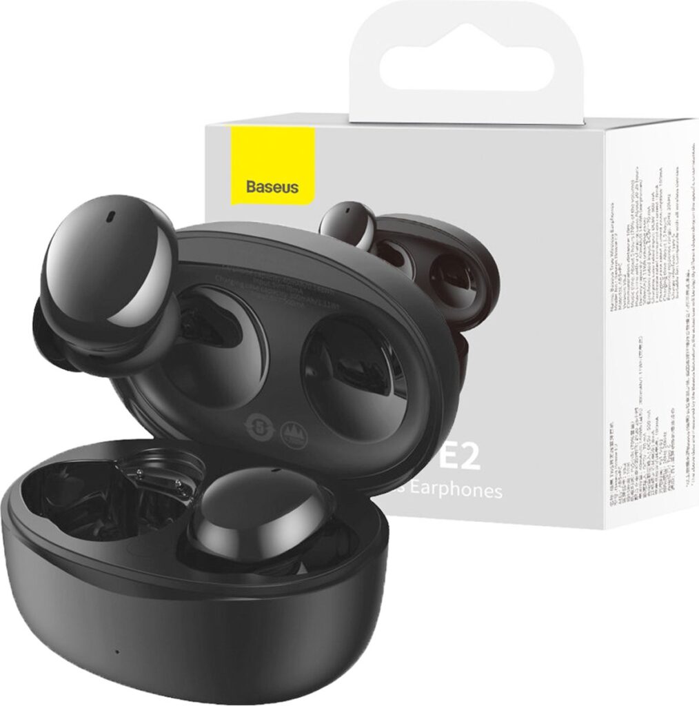 Baseus - Bowie E2 Headset - Zwart