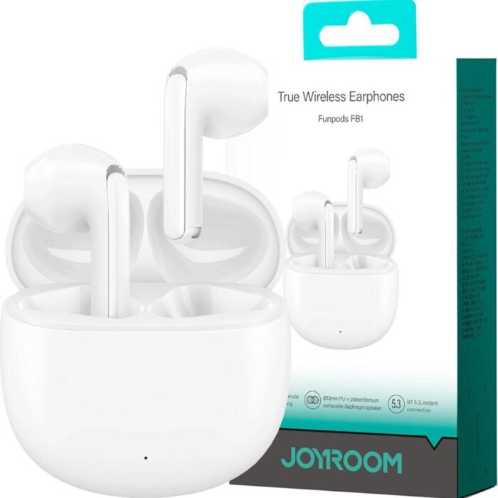 JOYROOM - Funpods JR-FB1 hoofdtelefoon - Wit