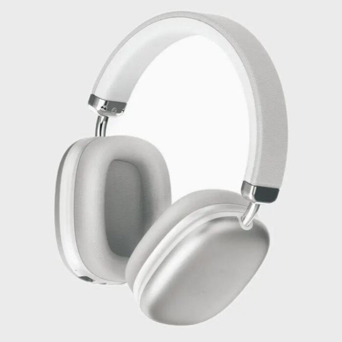 Sampos - Draadloze Over-Ear Hoofdtelefoon - Zilver
