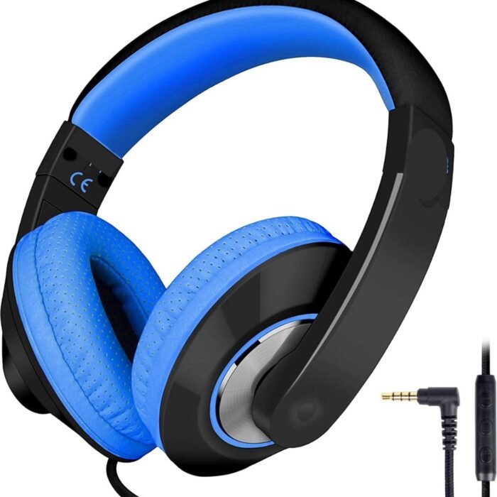 Velox - Koptelefoon Kinderen - Blauw en Zwart