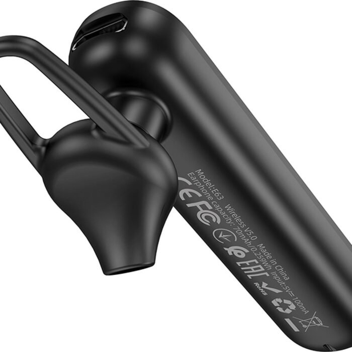 Hoco - E63 Bluetooth Oortelefoon - Zwart