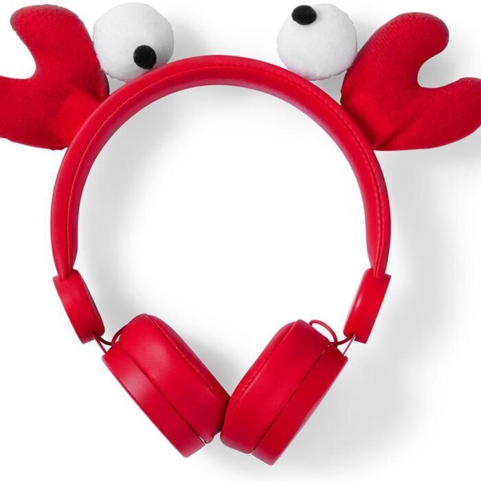 Nedis - Bedrade On-ear Koptelefoon - Rood