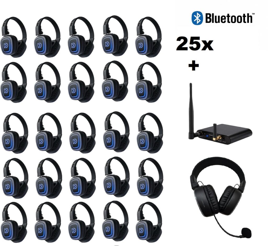 Dolly Digital - Silent Disco Pro Box 25 - Zwart