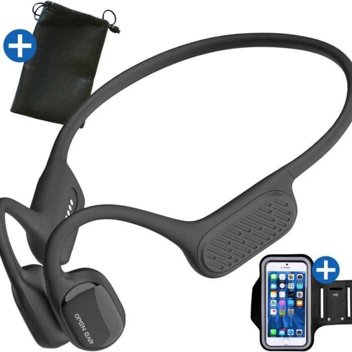 Merkloos - Bone Conduction Headphone - Zwart...