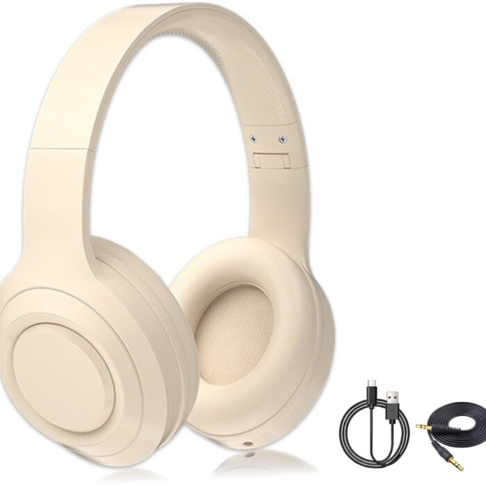 Gloovon - Draadloze Bluetooth Koptelefoon - Wit