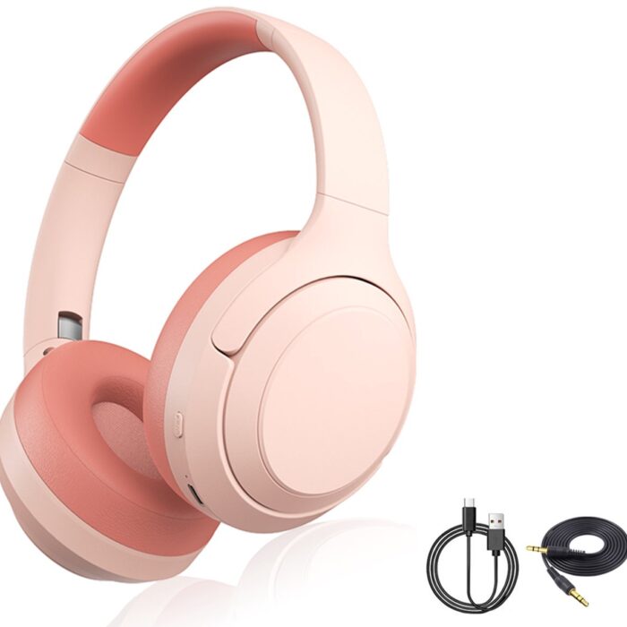 Gloovon - Over-Ear Bluetooth Hoofdtelefoon - Roze