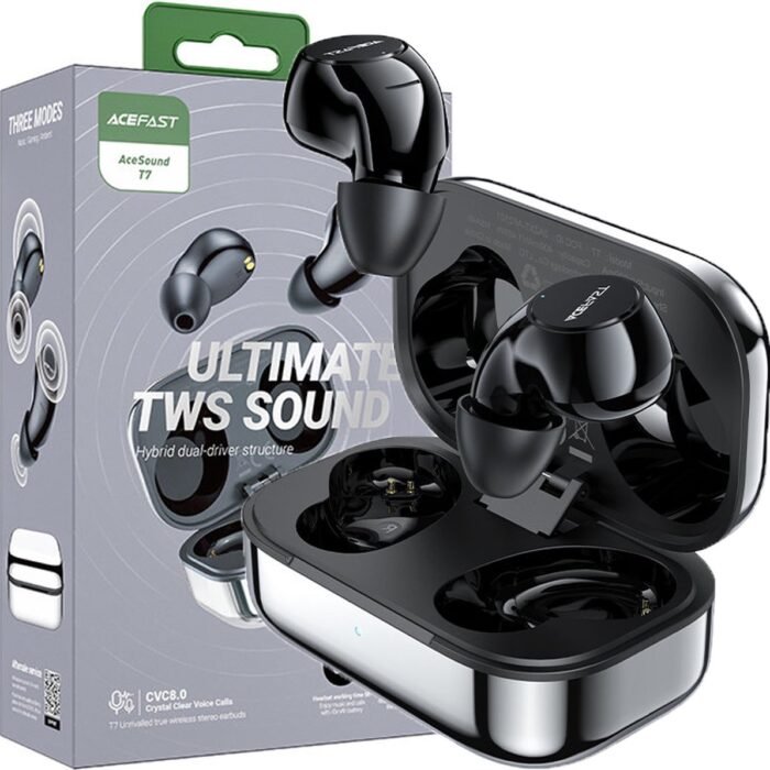 ACEFAST - T7 Draadloze Gaming-hoofdtelefoon - Zilver